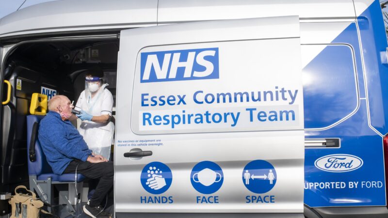 NHS Vax Van